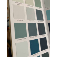 Paint-chip Colour Card