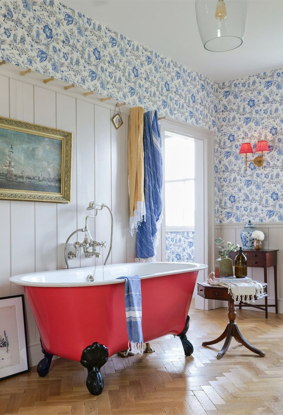 Red & Orange Room Inspiration