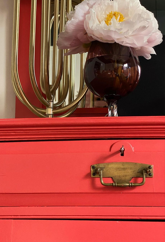 Red & Orange Room Inspiration